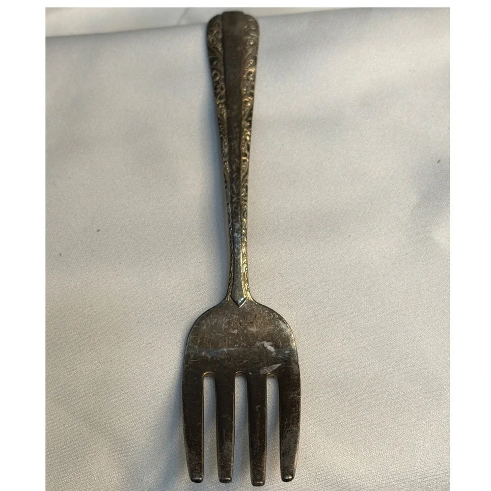Towle Sterling Silver Candlelight Cocktail Seafood Fork 4.25 Inch Vintage